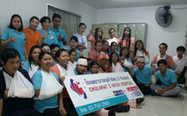  อบรมให้ความรู้ปฐมพยาบาลเบื้องต้น และการช่วยฟื้นคืนชีพ(CPR) บริษัท ซันเมอรี่ จำกัด