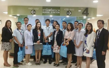 โรงพยาบาลจุฬารัตน์‬ 3 อินเตอร์ ได้รับเกียรติต้อนรับคณะผู้บริหารและสหภาพแรงงานบริษัท เด็นโซ่ ประเทศไทย 
